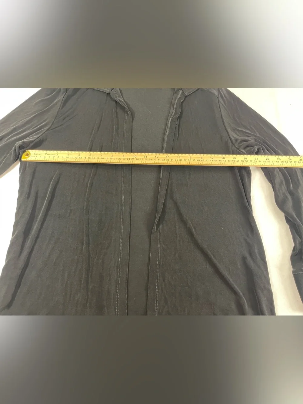 TravelSmith Black Travel Cardigan & Pants Set | XL | Made in USA